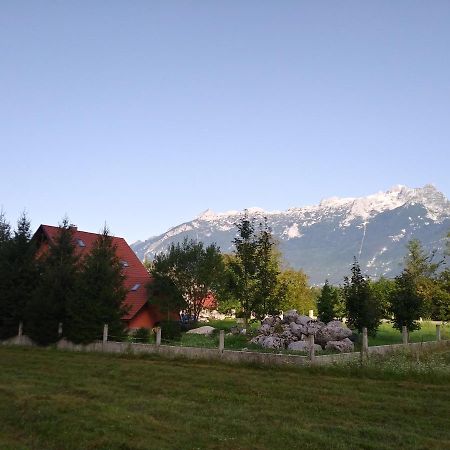 Pocitniska Hisa Nad Soco Villa Bovec Bagian luar foto