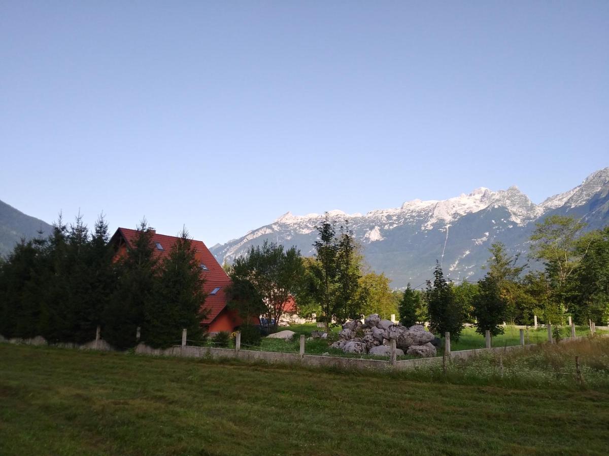 Pocitniska Hisa Nad Soco Villa Bovec Bagian luar foto